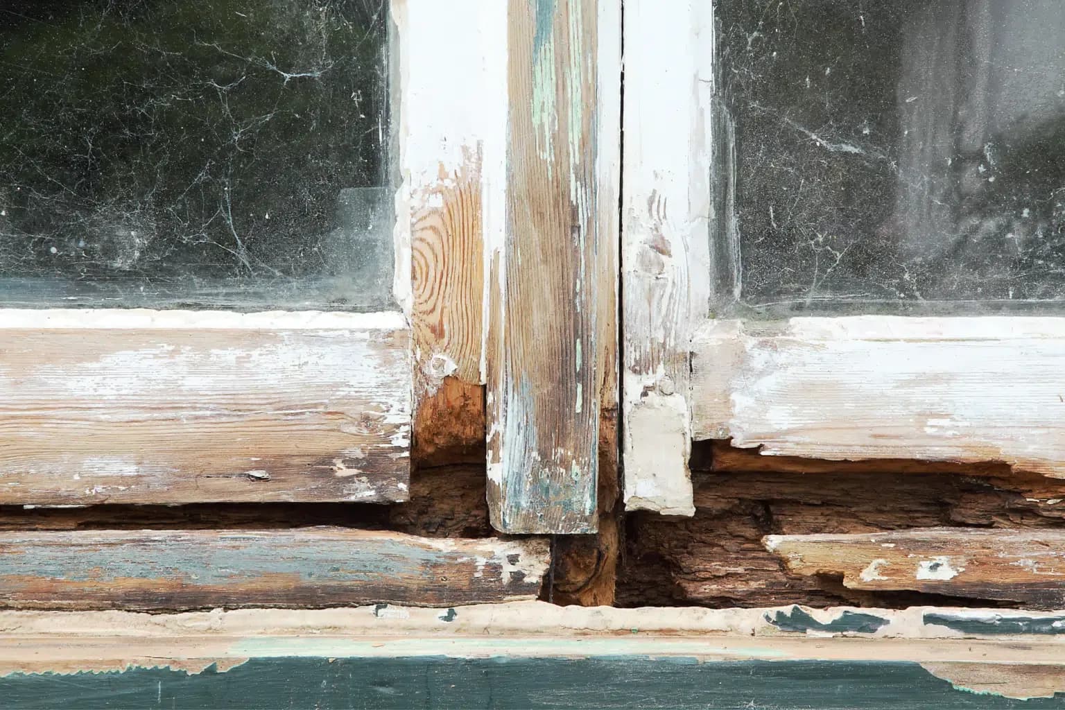 Wood rot around windows